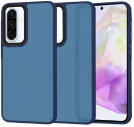 Husa pentru Samsung Galaxy A56 5G - Techsuit HaloFrostA Series - Deep Blue 