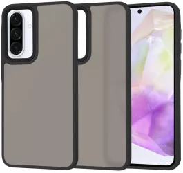 Husa pentru Samsung Galaxy A56 5G - Techsuit HaloFrostA Series - Smoke Black 