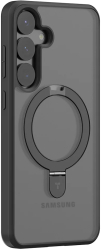 Husa pentru Samsung Galaxy S25 - Torras Ostand Series - Black 