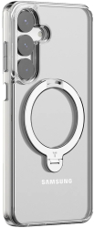 Husa pentru Samsung Galaxy S25 - Torras Ostand Spin Series - Clear 