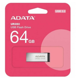 MEMORIE USB 3.2 ADATA 64 GB carcasa metalica gri UR350-64G-RSR/BK 