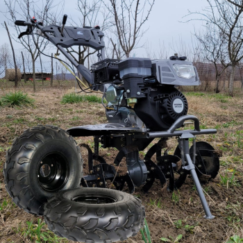 Motocultor BRUMA BR1000 benzina 8.5 CP roti ATV 