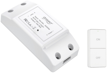 Releu inteligent Gosund SW20 telecomanda RF 915M Hz Wi-Fi 2.4 GHz 230V 10A control vocal setare programe si temporizator Aplicatie m