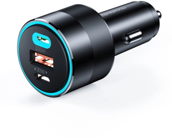 Incarcator auto 130W QC3.0 PD3.0 2XTypeC si 1XUSB-A CHOETECH