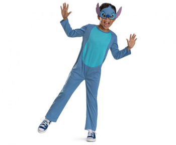Costum carnaval Stitch Basic pentru copii marimea XS 3-4 ani 