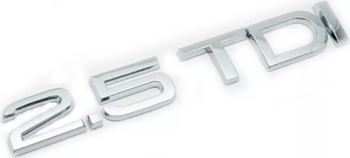 Emblema 2.5 TDI Audi spate portbagaj 