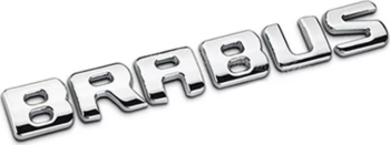Emblema Brabus pentru spate Mercedes Chrom 