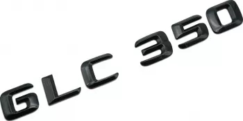 Emblema GLC 350 Negru pentru spate portbagaj Mercedes 