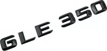 Emblema GLE 350 Negru pentru spate portbagaj Mercedes 