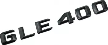 Emblema GLE 400 Negru pentru spate portbagaj Mercedes 
