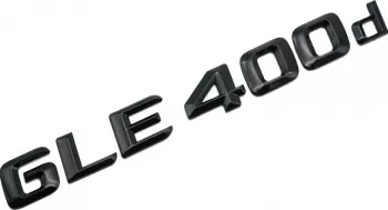 Emblema GLE 400d Negru pentru spate portbagaj Mercedes 