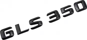 Emblema GLS 350 Negru pentru spate portbagaj Mercedes 