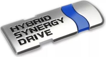 Emblema Hybrid synergy drive pentru Toyota 