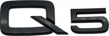 Emblema Q5 pentru Audi Negru lucios 