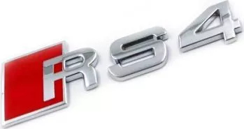 Emblema RS4 spate portbagaj Audi 