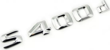 Emblema S 400d pentru spate portbagaj Mercedes 