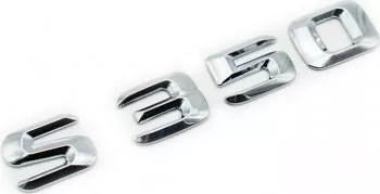 Emblema S350 pentru spate portbagaj Mercedes 