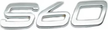 Emblema S60 spate portbagaj Volvo 
