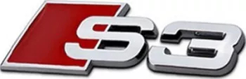 Emblema Sline S3 spate portbagaj Audi 