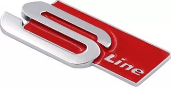Emblema Sline spate portbagaj Audi 