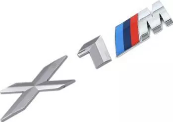 Emblema X1M portbagaj BMW 