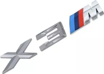 Emblema X3M portbagaj BMW 