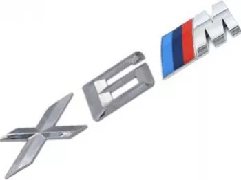 Emblema X6M portbagaj BMW 