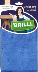 Laveta microfibra pentru suprafete sensibile Brilli Brillicare 30 x 40 cm 