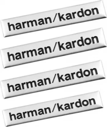 Set 4 Embleme Harman/Kardon metal 