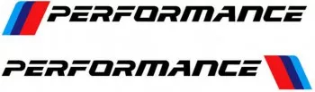 Set sticker pentru praguri sau usi M performance culoare negru pentru Bmw 