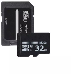 Card De Memorie MicroSD 32 GB SIKS Cu Adaptor SD Inclus Clasa 10 De Mare Viteza Compatibil Cu Camera Foto Video Dvr Auto Camera De Su 