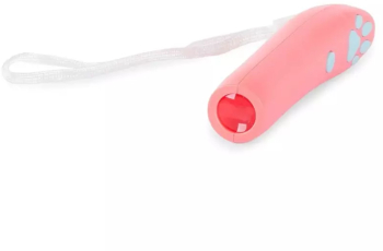 Jucarie laser pisici model labuta Gonga® Roz 