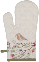 Set 2 manusi bumbac Bird termorezistente 18x30 cm 