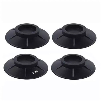 Set 4 picioruse late EDAR amortizare vibratii suport anti-zgomot si antiderapante pentru masina de spalat mobilier uscator de rufe frig 