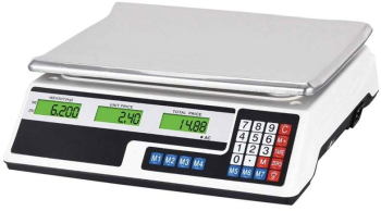 Cantar Electronic Comercial SIKS Pentru Magazin Sau Piata Pentru Legume / Fructe/ Pepeni Cantarire Maxima 40 kg Masurare Precisa Digital