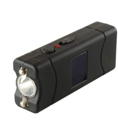 Dispozitiv Electrosoc Autoaparare EDAR Portabil Anti Caini De Buzunar Lanterna 5000K Volti Acumulator Reincarcabil Incorporat Cablu A 