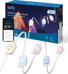 Lumini smart de exterior eufy RGB E22 WonderLink AI All Weather 30m 