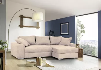 Coltar extensibila California cu Topper inclus 285 cm Crown 2 Bej 