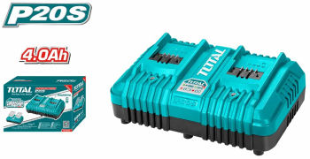 Incarcator rapid pentru acumulatori TOTAL 20V 220-240V - 50/60Hz 