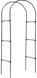 Arcada metalica pergola pentru gradina 240x37x140x1.2 cm 