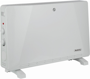 Convector pentru pardoseala Rosberg R51974E 2500W 3 trepte Termostat Auto. aproape alb