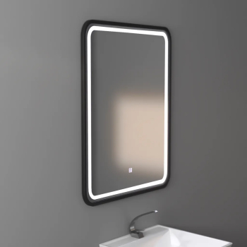 Oglinda LED Touch Konstantine Rama Neagra 60x80cm 