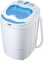 Masina de Spalat Rufe Portabila Semiautomata Capacitate de Incarcare de 3Kg si Putere de 580W cu Program Scurt de Spalare si Consum Redus 