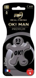 Odorizant auto Real Fresh OKMAN Premium Polimer Silver 