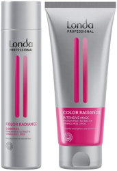 Pachet pentru par vopsit Londa Professional Color Radiance Sampon 250ml +Intensive Mask 200ml 