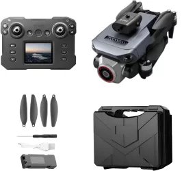Drona cu camera duala HexaCraft pentru copii sau incepatori model Olipix Smart controller RC cu display integrat Senzor de evitare al o 