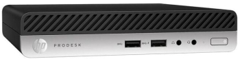 HP ProDesk 400 G5 Mini PC Intel Core i3-8100t 3.10 GHz 8GB DDR4 128 GB SSD Windows 10 OEM 