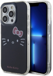 Husa pentru iPhone 15 Pro - Hello Kitty Hardcase IML Kitty Face HKHCP15LHKHLK - Black 