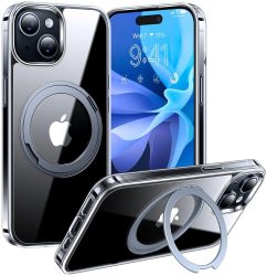 Husa pentru iPhone 15 - Torras Ostand Pro Series - Clear 