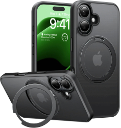 Husa pentru iPhone 16 Plus - Torras Ostand Pro Series - Black 